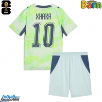 Sveits Granit Xhaka #10 Bortedraktsett Barn VM 2026 Kortermet (+ Korte bukser)